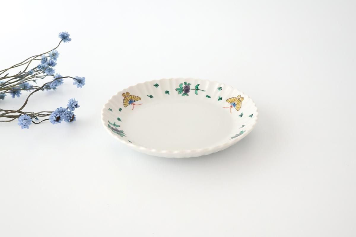 Kutani Bitoen Plate Butterfly 1 9.5㎝/7.7in | Kutani Ware