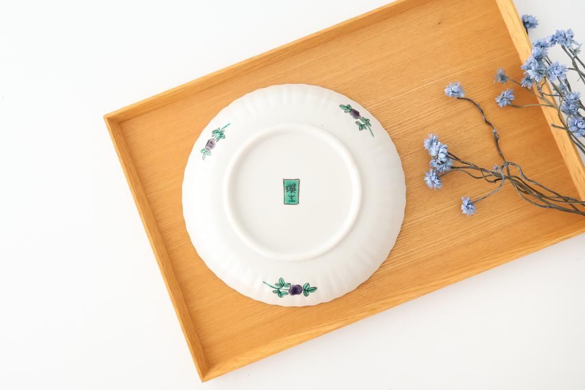 Kutani Bitoen Plate Butterfly 1 9.5㎝/7.7in | Kutani Ware