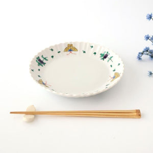 Kutani Bitoen Plate Butterfly 1 9.5㎝/7.7in | Kutani Ware