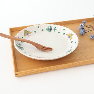 Kutani Bitoen Plate Butterfly 1 9.5㎝/7.7in | Kutani Ware