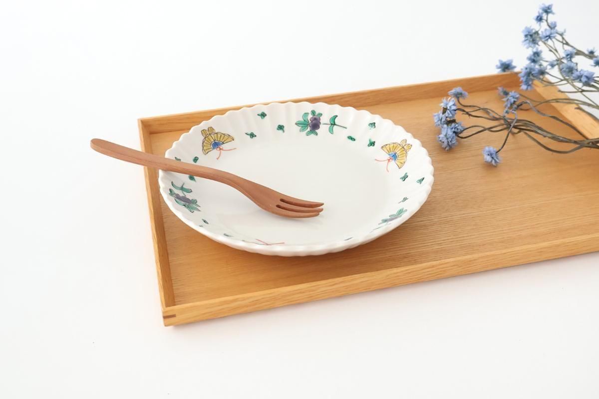 Kutani Bitoen Plate Butterfly 1 9.5㎝/7.7in | Kutani Ware