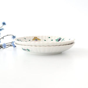 Kutani Bitoen Plate Butterfly 1 9.5㎝/7.7in | Kutani Ware