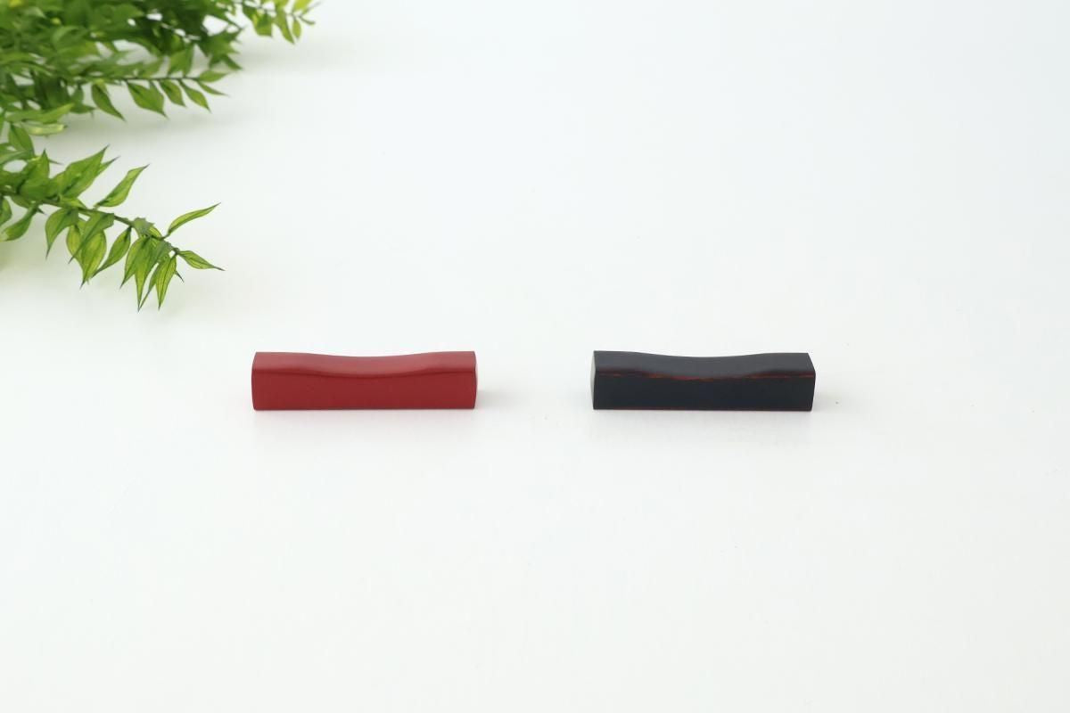 [Pair set] KORINDO Chopsticks and Chopstick Rests Black and Red