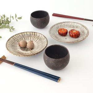 [Pair set] KORINDO Chopsticks and Chopstick Rests Black/Red with Gold Lines