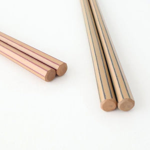 [Pair set] KORINDO Chopsticks and Chopstick Rests Stripes Design