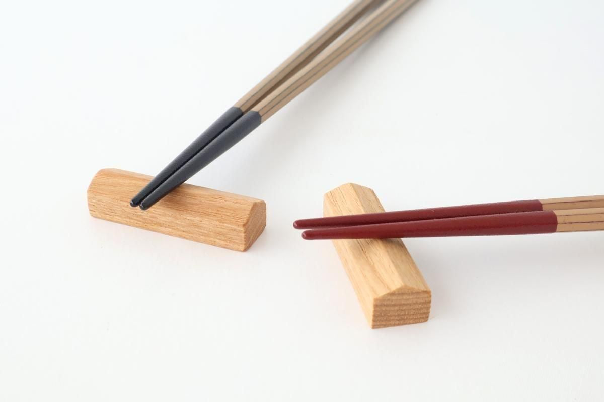 [Pair set] KORINDO Chopsticks and Chopstick Rests Stripes Design