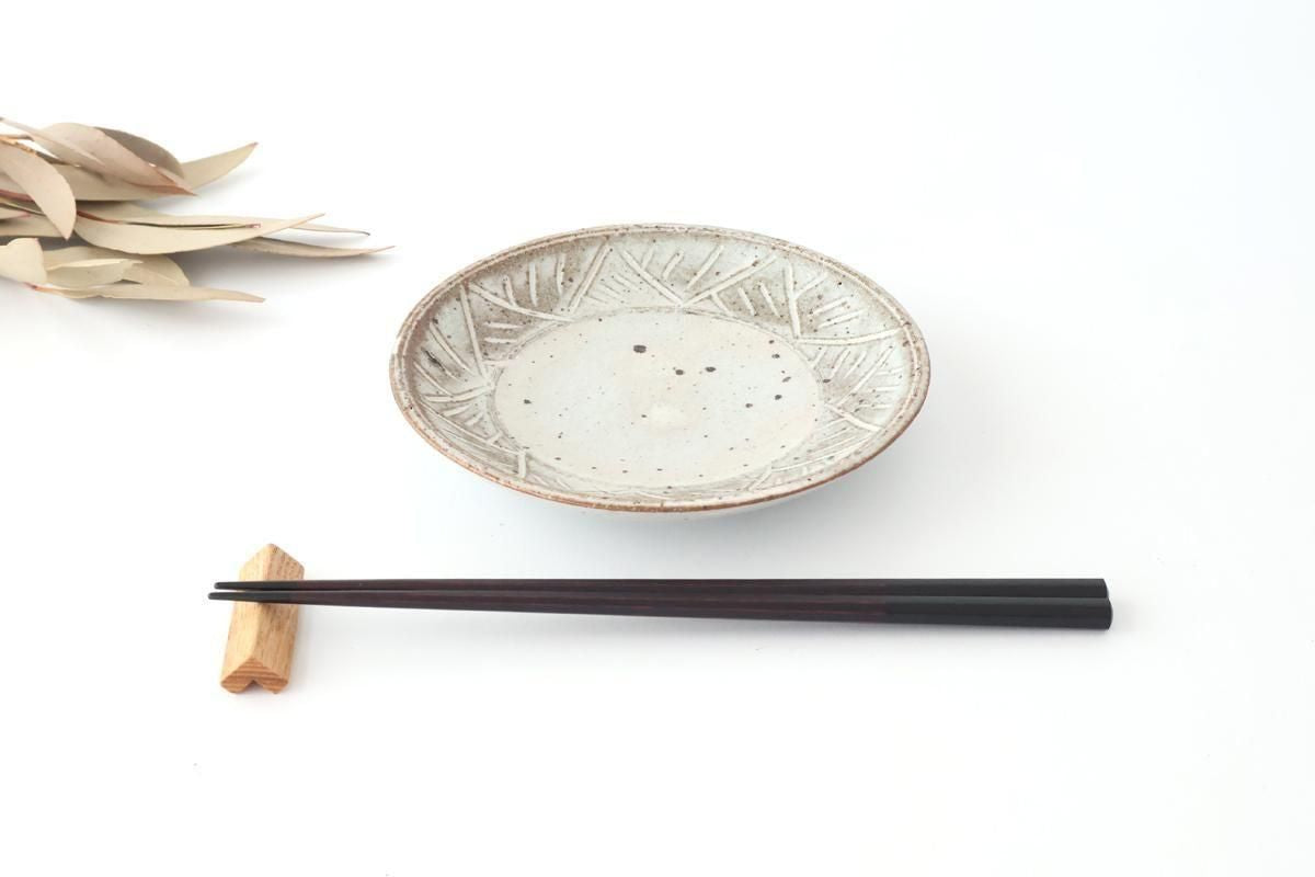 [Pair set] KORINDO  Black and Red Chopsticks and Wooden Chopstick Rests