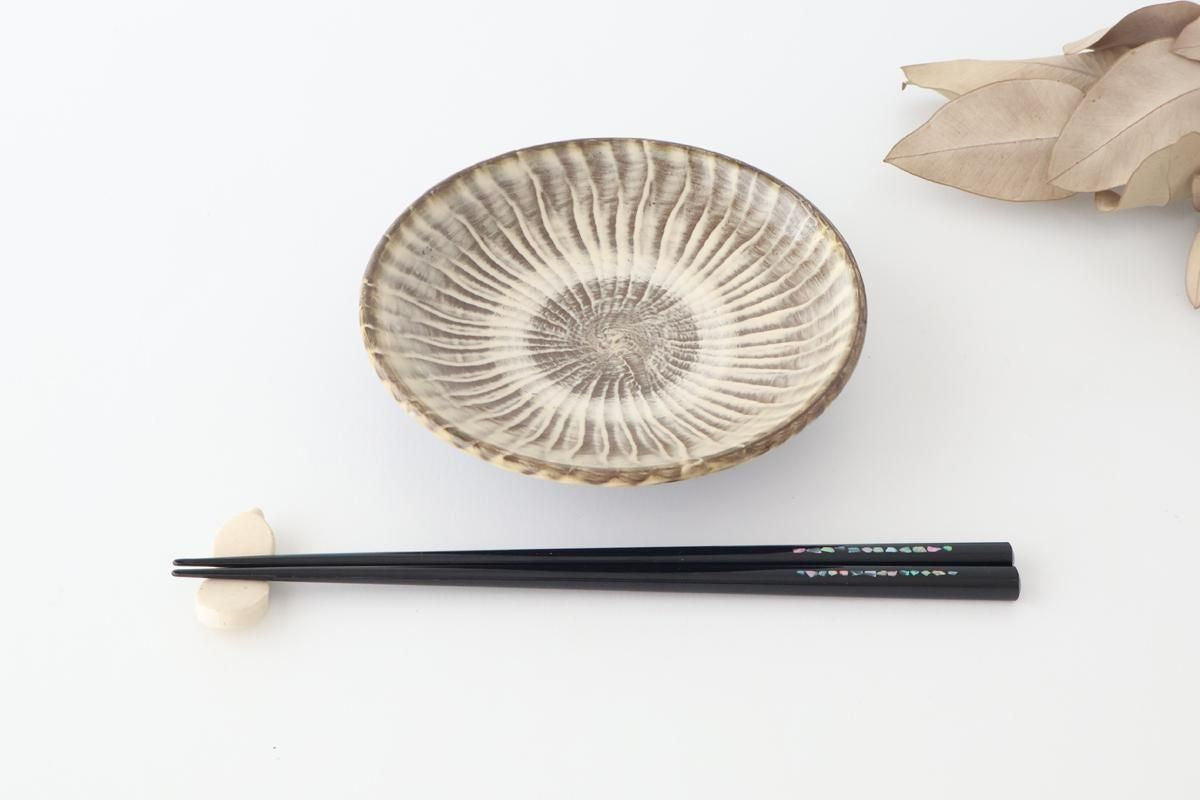 KORINDO Chopsticks Mother-of-pearl Inlay(Raden) Black 23.5cm /9.25in