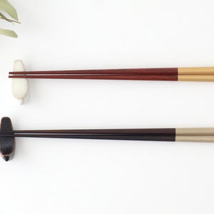 [Pair set] KORINDO Chopsticks Octagonal Tips Ebony and Rosewood