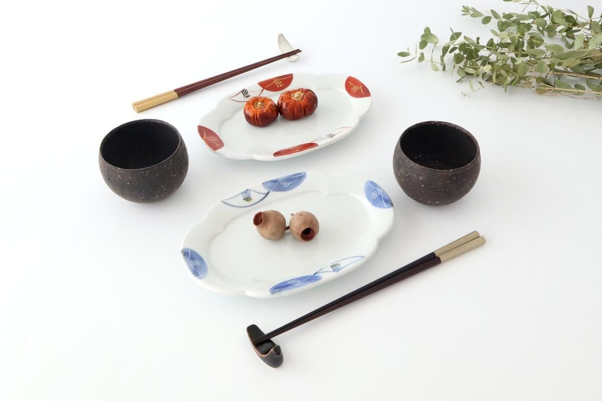 [Pair set] KORINDO Chopsticks Octagonal Tips Ebony and Rosewood