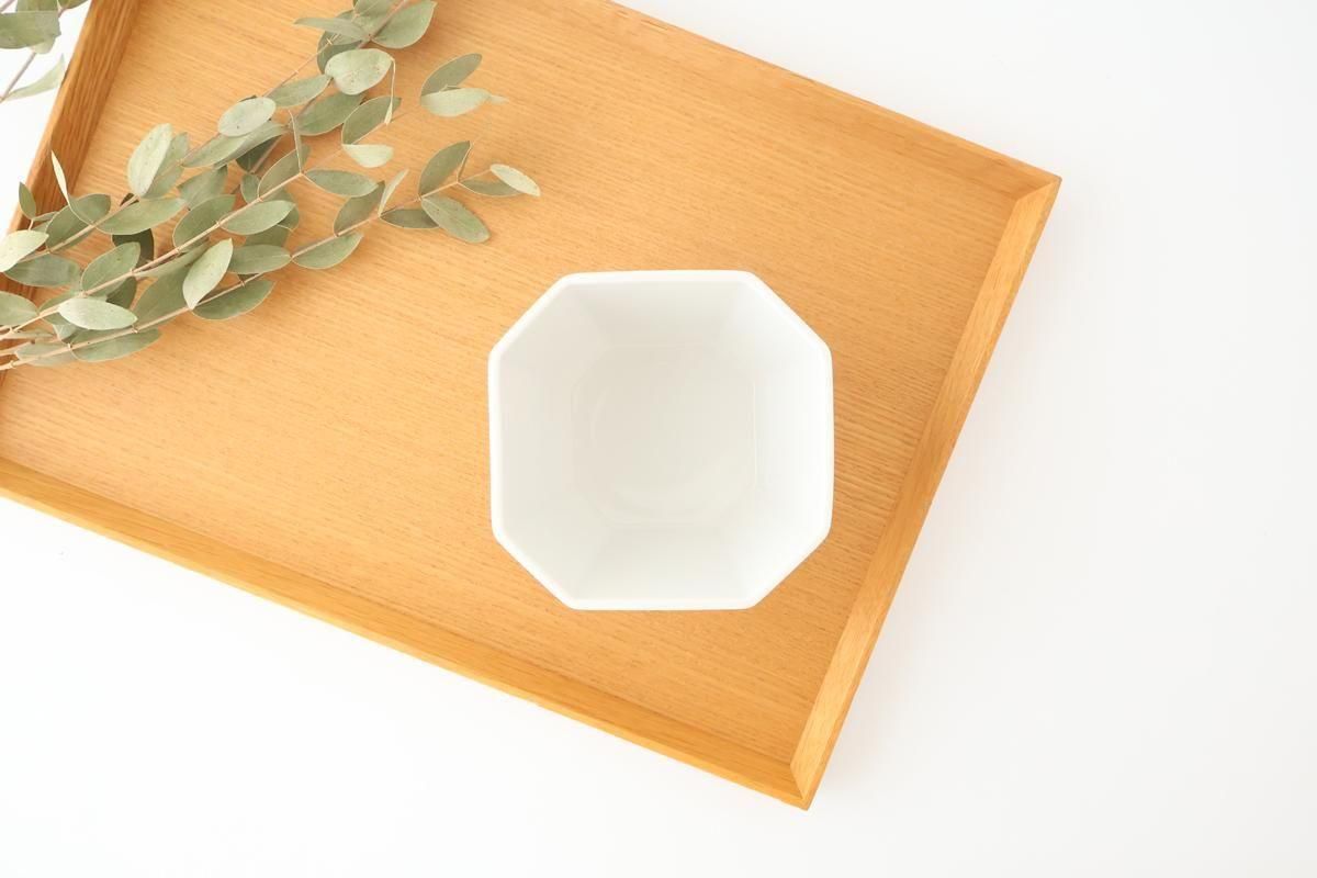 Biseki Kiln Octagonal Small Bowl Akae | Kobachi Kutani Ware