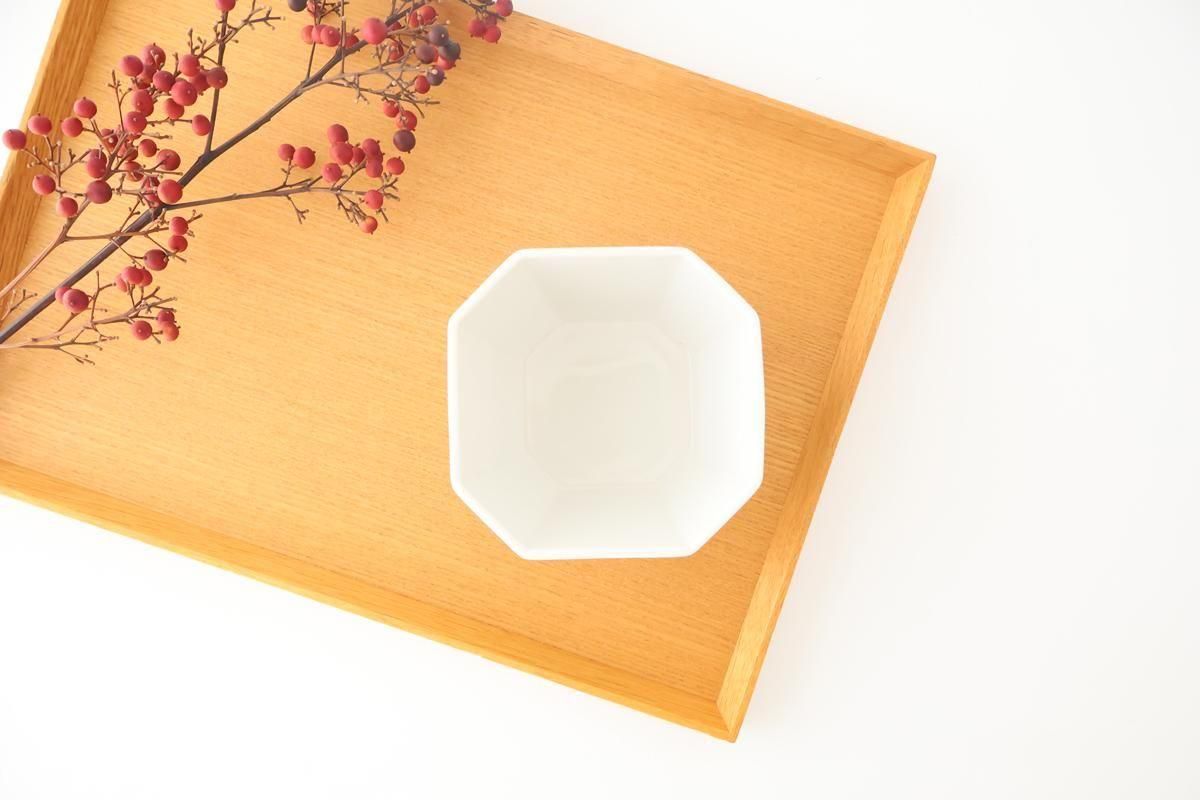 Biseki Kiln Octagonal Small Bowl Shochikubai Pattern | Kobachi Kutani Ware