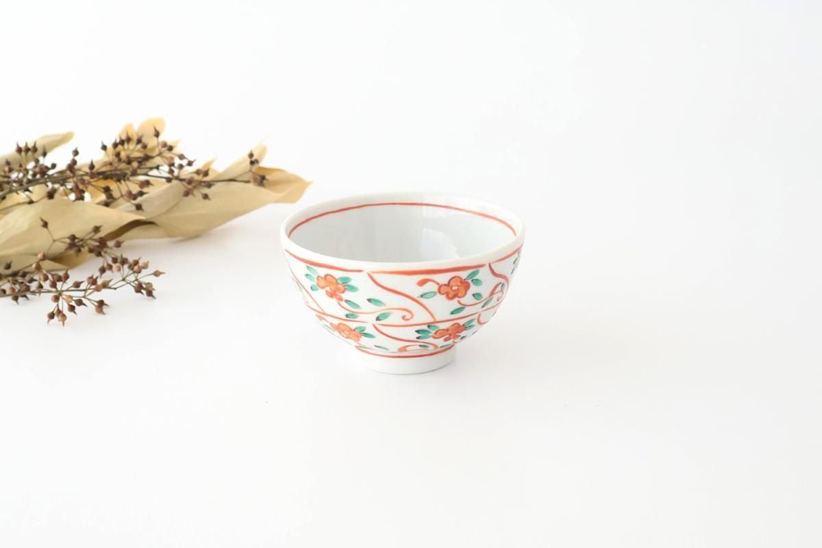 Kutani Bitoen Rice Bowl Shepherd Purse | Kutani Ware