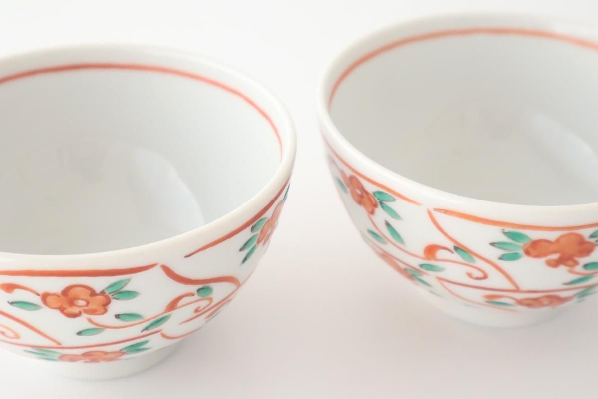 Kutani Bitoen Rice Bowl Shepherd Purse | Kutani Ware