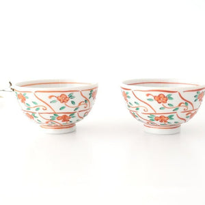 Kutani Bitoen Rice Bowl Shepherd Purse | Kutani Ware