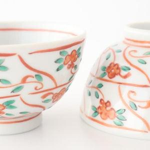 Kutani Bitoen Rice Bowl Shepherd Purse | Kutani Ware