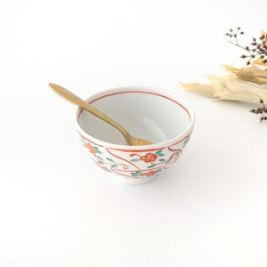 Kutani Bitoen Rice Bowl Shepherd Purse | Kutani Ware