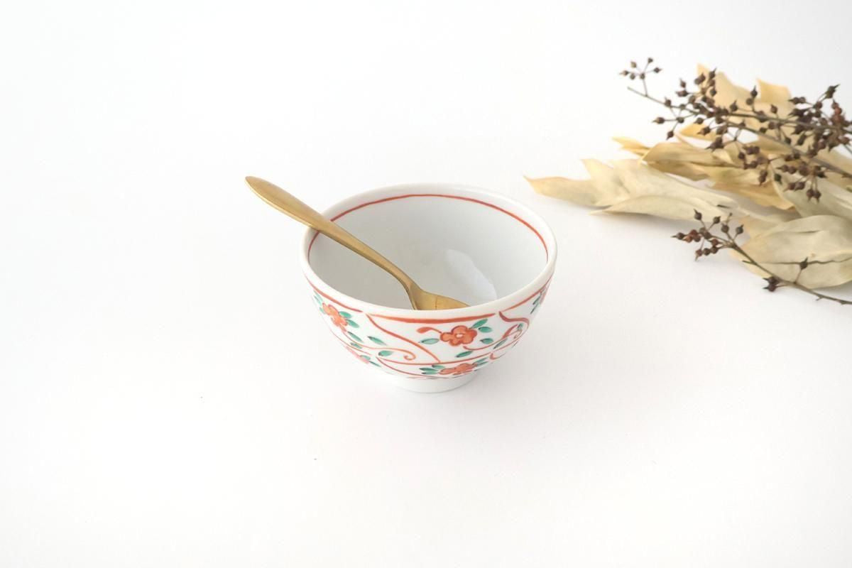 Kutani Bitoen Rice Bowl Shepherd Purse | Kutani Ware