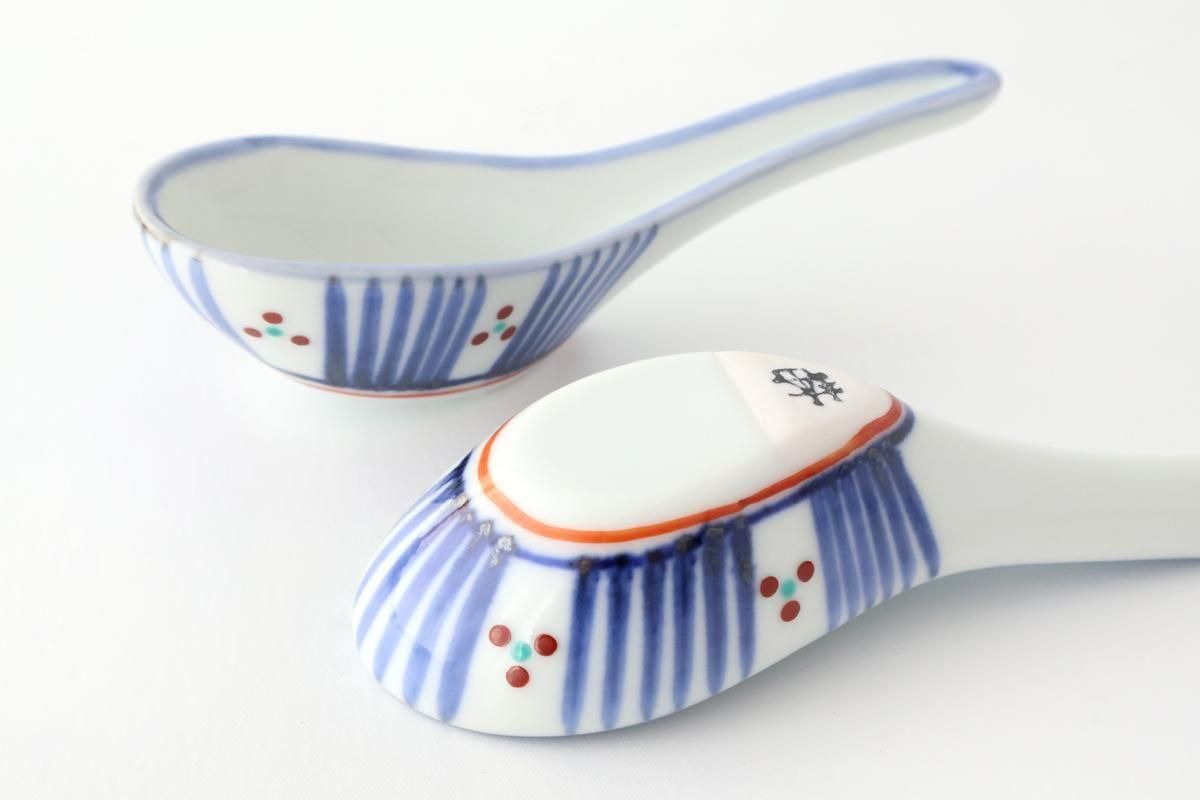Baizan Kiln Renge（Chinese spoon) Tokusa | Tobe Ware