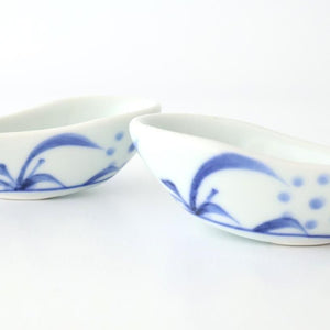 Baizan Kiln Renge（Chinese spoon) Blue Sun Pattern | Tobe Ware