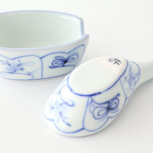 Baizan Kiln Renge（Chinese spoon)with Stand Shepherd Purse | Tobe Ware