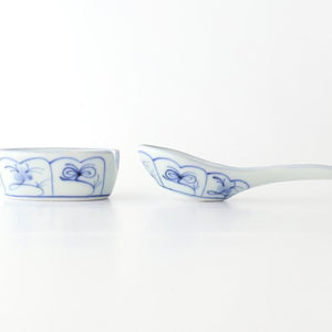Baizan Kiln Renge（Chinese spoon)with Stand Shepherd Purse | Tobe Ware