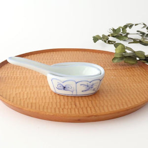 Baizan Kiln Renge（Chinese spoon)with Stand Shepherd Purse | Tobe Ware