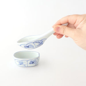 Baizan Kiln Renge（Chinese spoon)with Stand Shepherd Purse | Tobe Ware
