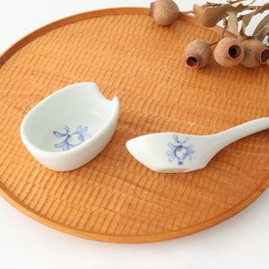 Baizan Kiln Renge（Chinese spoon)with Stand Pomegranate | Tobe Ware
