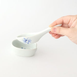 Baizan Kiln Renge（Chinese spoon)with Stand Pomegranate | Tobe Ware