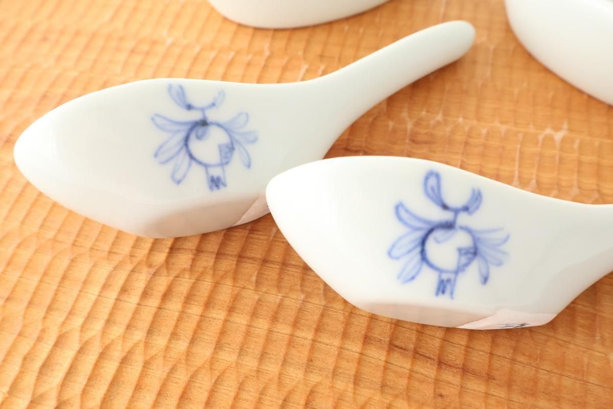 Baizan Kiln Renge（Chinese spoon)with Stand Pomegranate | Tobe Ware