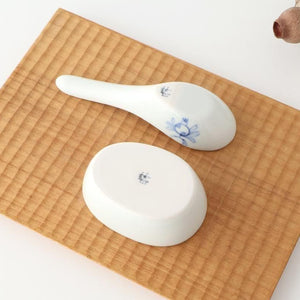 Baizan Kiln Renge（Chinese spoon)with Stand Pomegranate | Tobe Ware