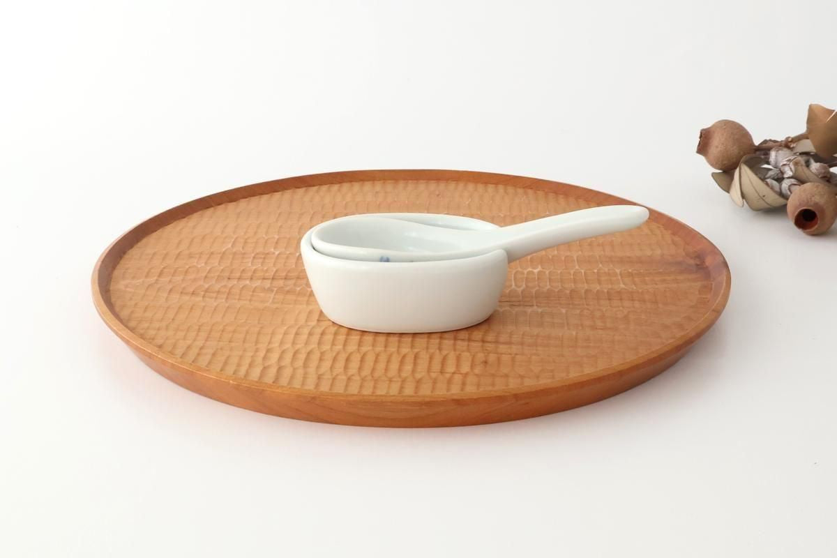 Baizan Kiln Renge（Chinese spoon)with Stand Pomegranate | Tobe Ware