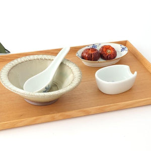 Baizan Kiln Renge（Chinese spoon)with Stand Pomegranate | Tobe Ware