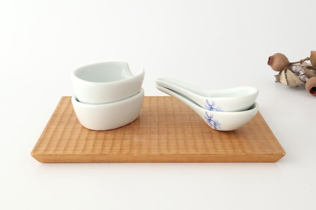 Baizan Kiln Renge（Chinese spoon)with Stand Pomegranate | Tobe Ware