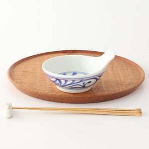 Baizan Kiln Tonsui(Bowl) Red Arabesque | Serving Bowl Tobe Ware