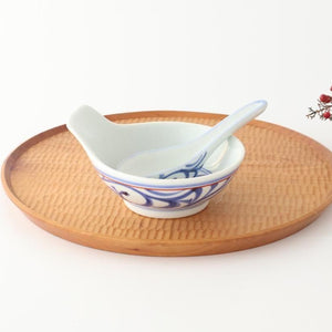 Baizan Kiln Tonsui(Bowl) Red Arabesque | Serving Bowl Tobe Ware