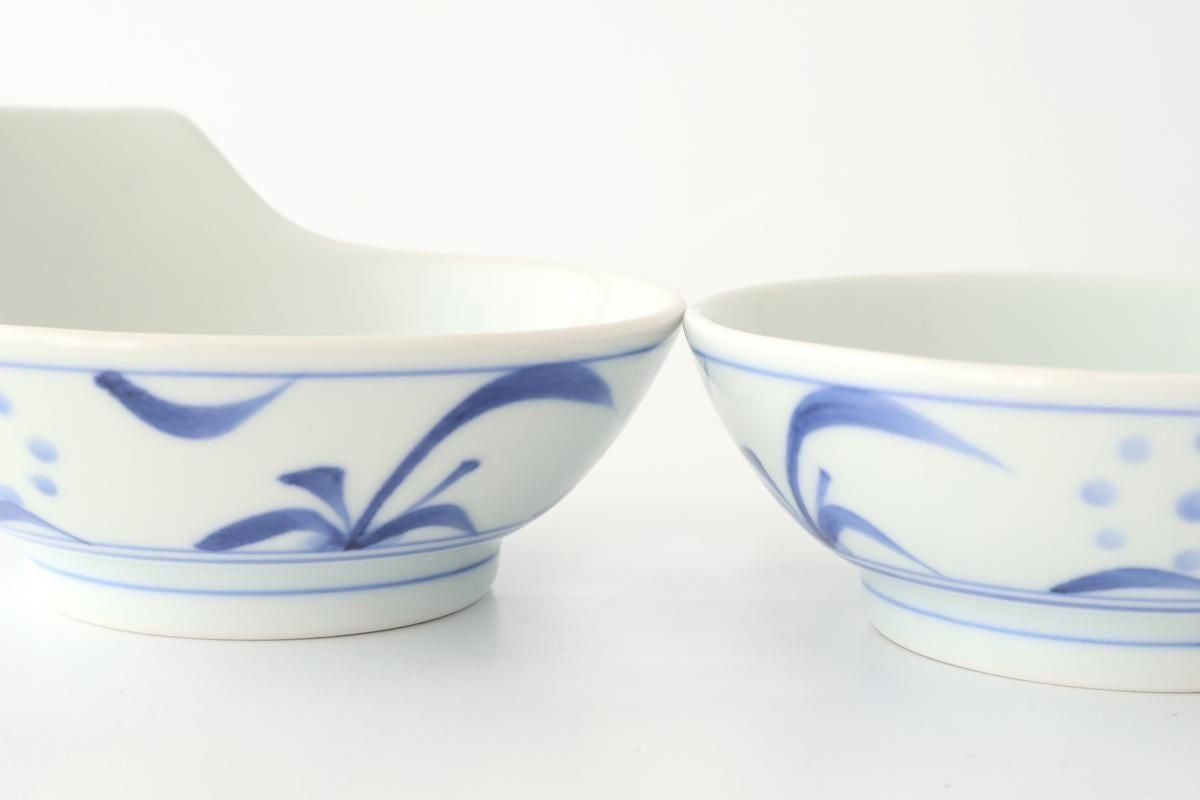 Baizan Kiln Tonsui(Bowl) Blue Sun | Serving Bowl Tobe Ware