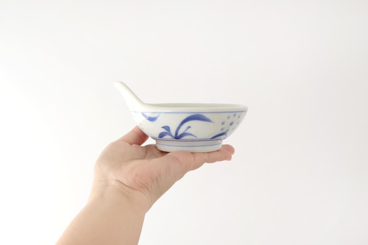 Baizan Kiln Tonsui(Bowl) Blue Sun | Serving Bowl Tobe Ware