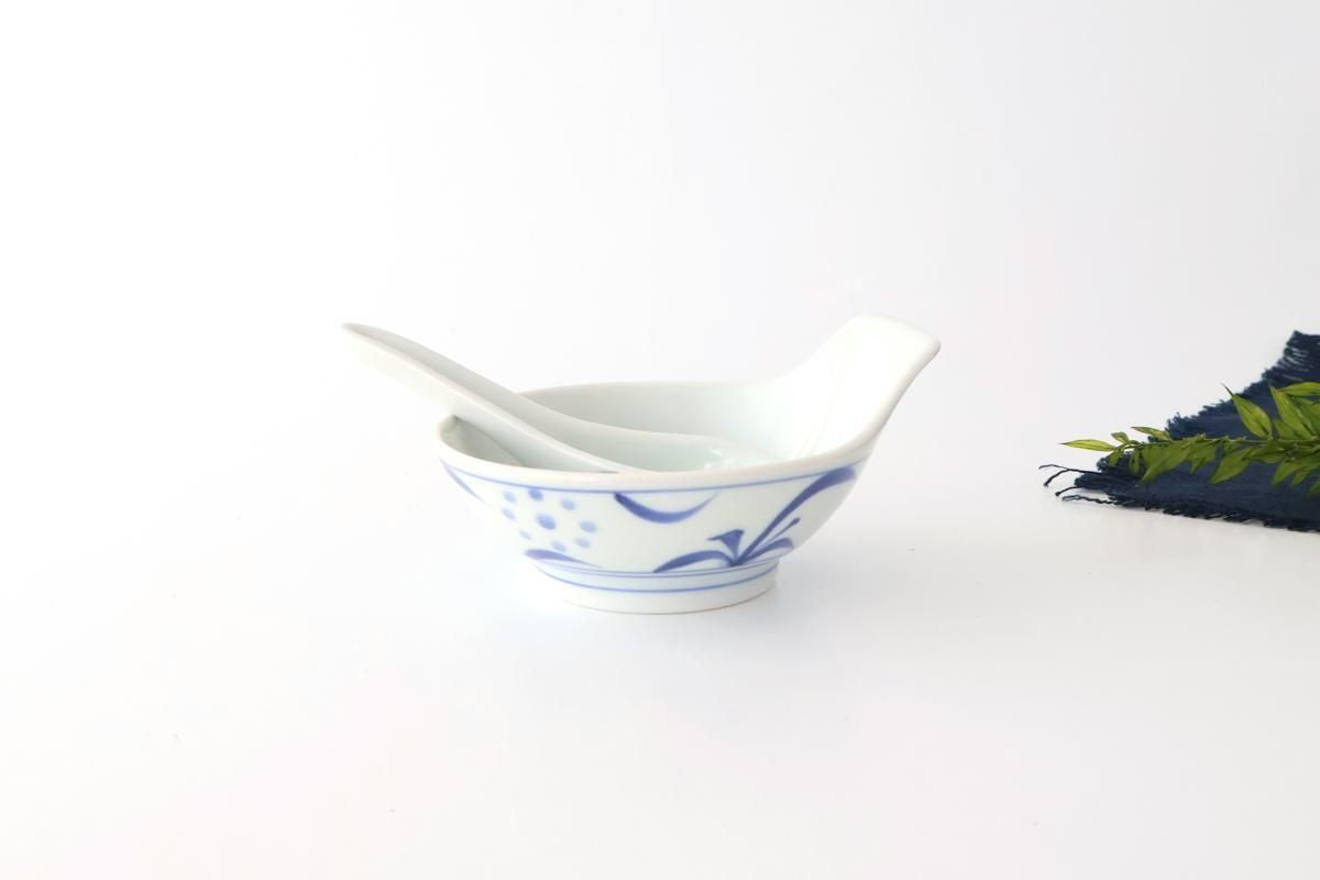 Baizan Kiln Tonsui(Bowl) Blue Sun | Serving Bowl Tobe Ware