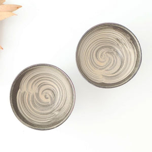 Rice Bowl Hakeme Black | Shigaraki Ware