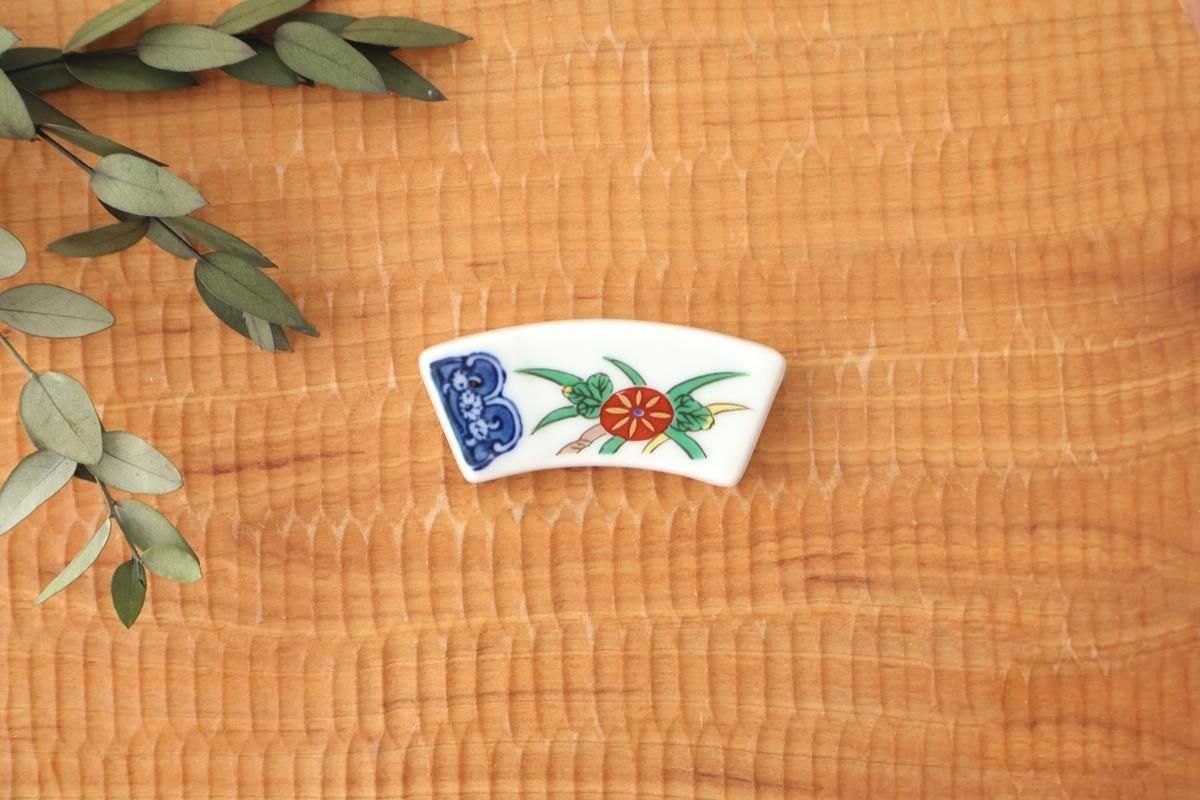 Chopstick Rest Old-Imari Style | Hashioki Arita Ware