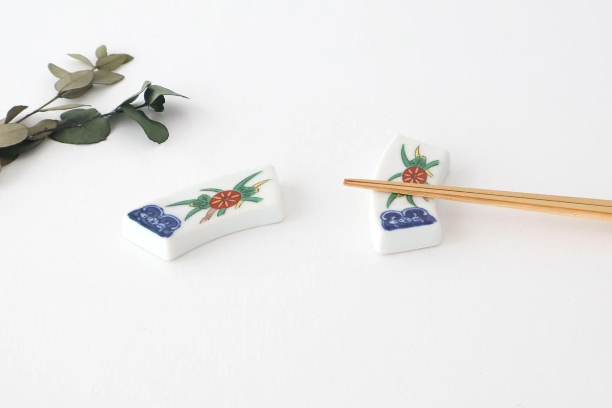 Chopstick Rest Old-Imari Style | Hashioki Arita Ware