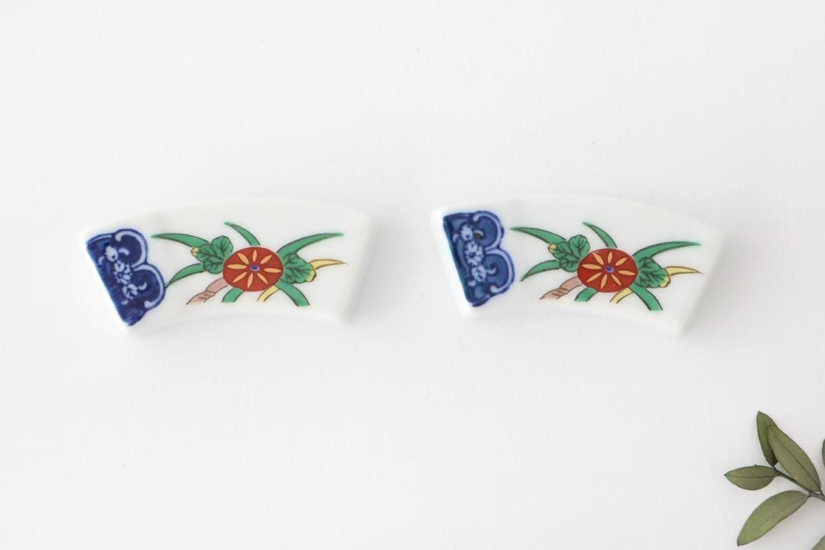 Chopstick Rest Old-Imari Style | Hashioki Arita Ware
