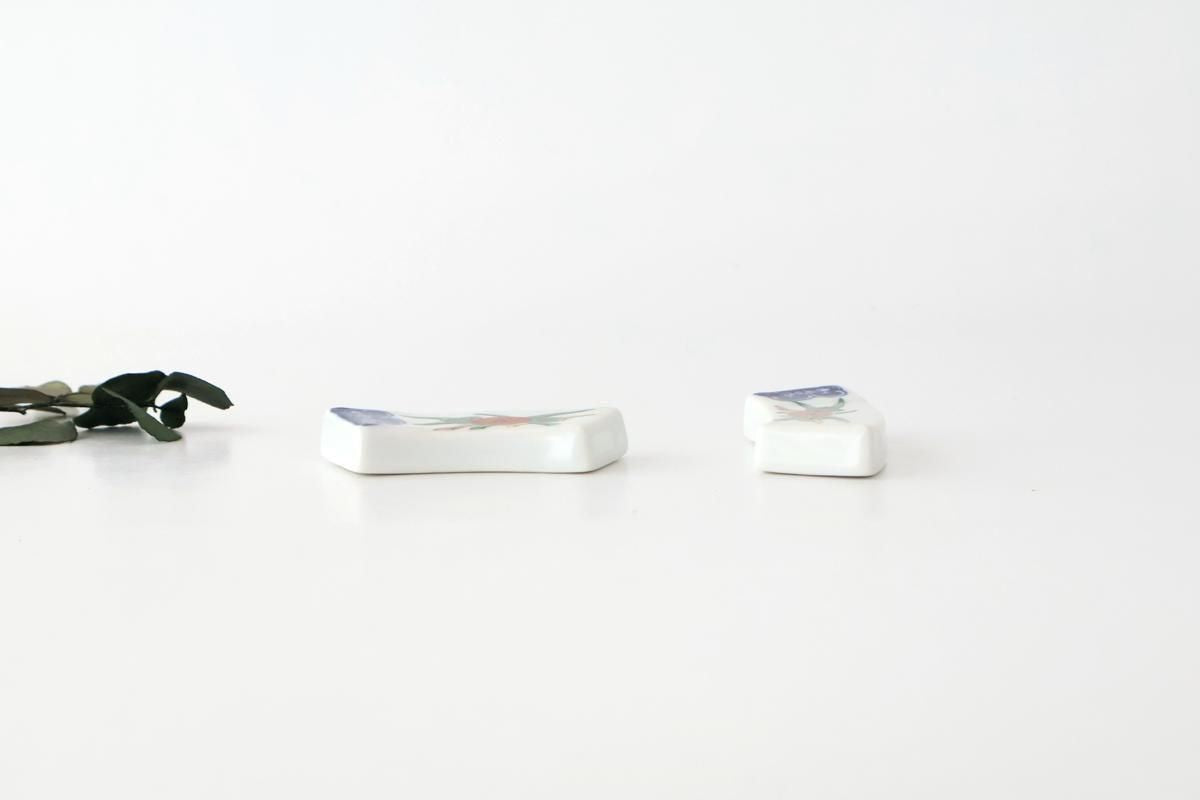 Chopstick Rest Old-Imari Style | Hashioki Arita Ware