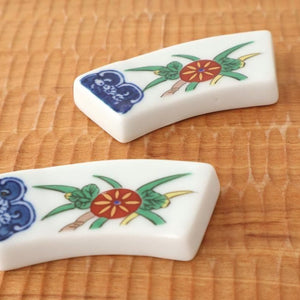 Chopstick Rest Old-Imari Style | Hashioki Arita Ware