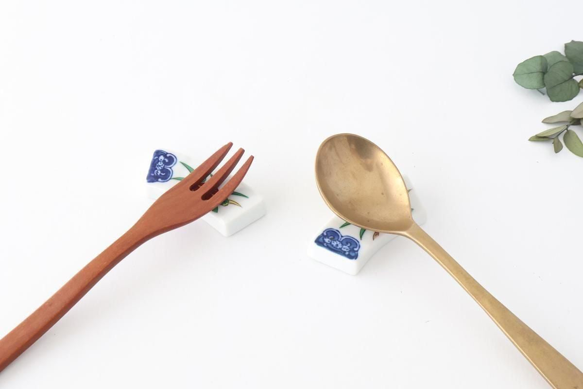 Chopstick Rest Old-Imari Style | Hashioki Arita Ware