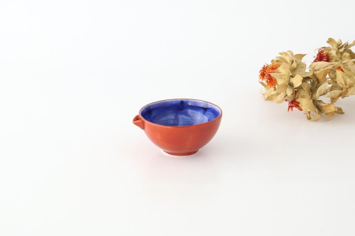 Katakuchi Small Bowl Red and Blue | Hasami Ware
