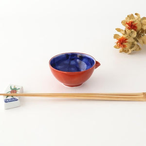 Katakuchi Small Bowl Red and Blue | Hasami Ware