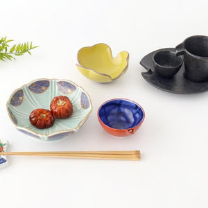 Servig Bowl Seigaiha(Blue wave)Pattern  | Arita Ware